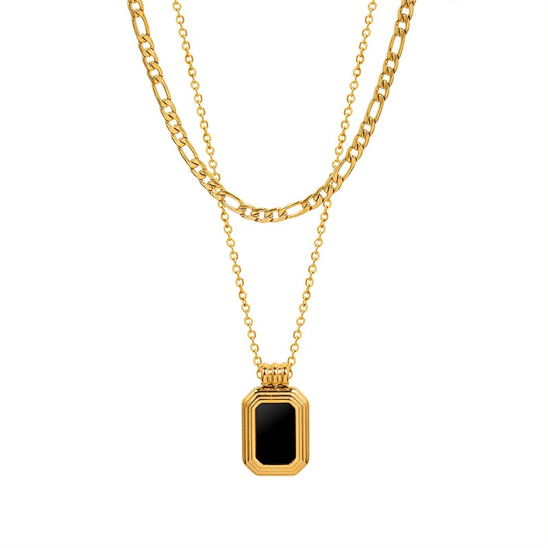 Career success jewelry stack