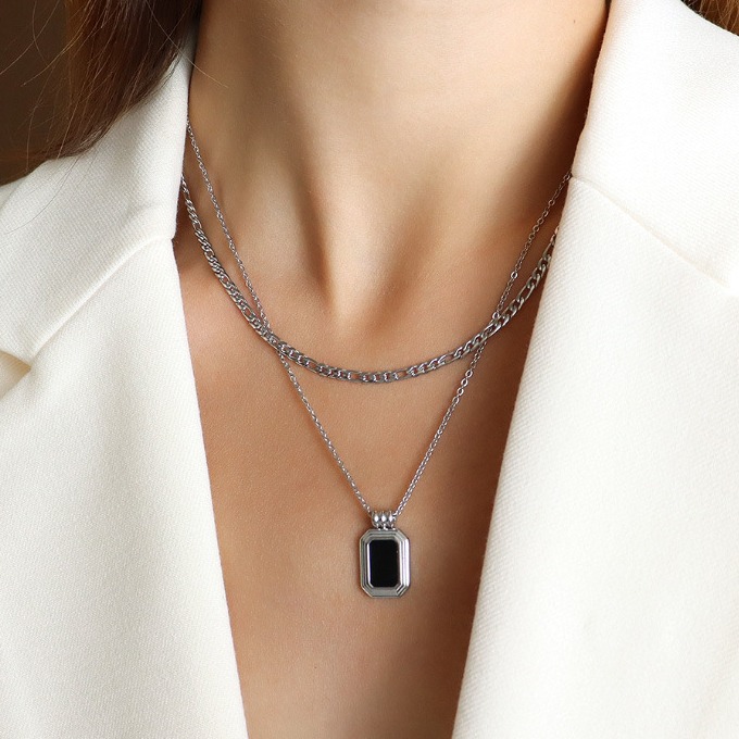 Necklace length adjustment system