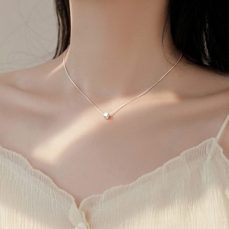 Cleansing Feng Shui necklace in sea salt