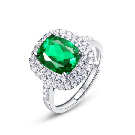 Adjustable Open Design of 2024 Feng Shui Silver Ring