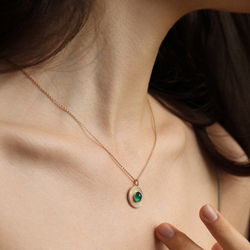 French vintage necklace office styling