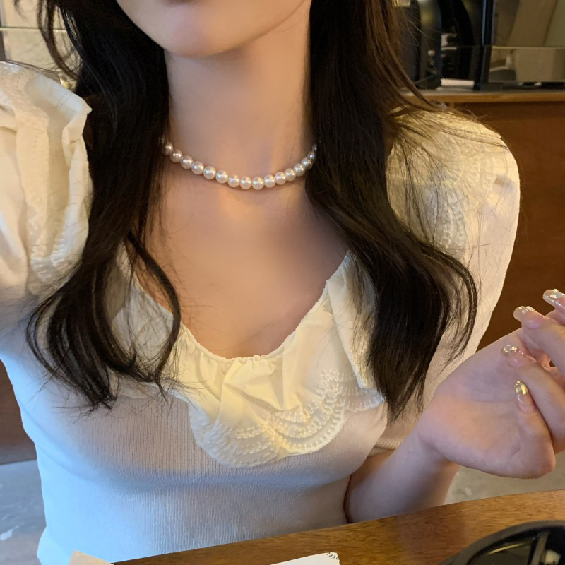 "High-Quality Faux Pearls"