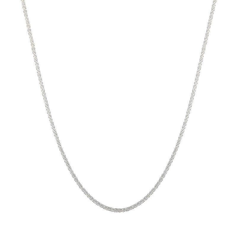 Customer Wearing Starry Sky Necklace