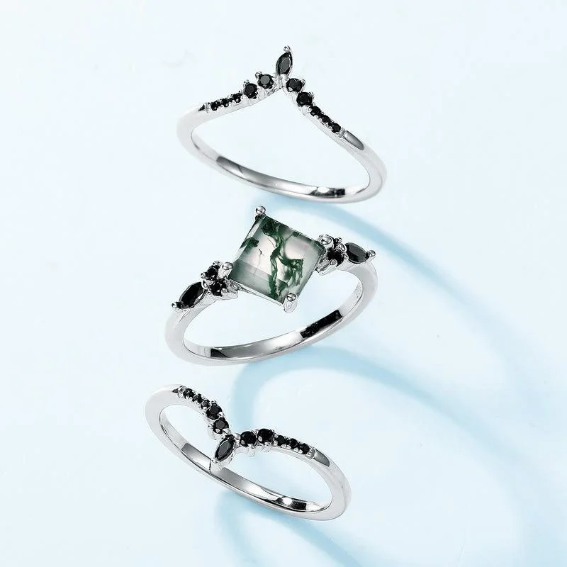 Three-ring stack configuration