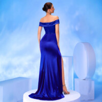 Off-shoulder Mermaid Maxi Dress 2