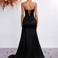 Black Off-shoulder Dress 6