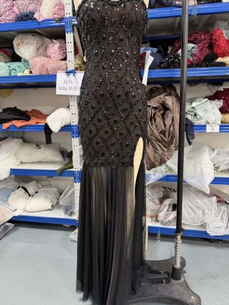 Rhinestone Maxi Evening 7