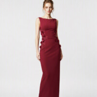 Blue Sequin Spaghetti Strap Mermaid Fitted | Polyester–Spandex Knit main 3