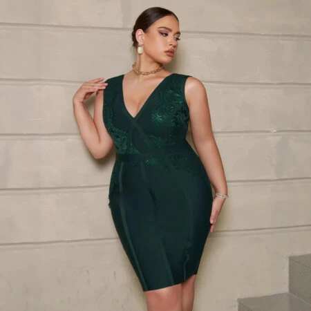 Green Lace Bandage 4