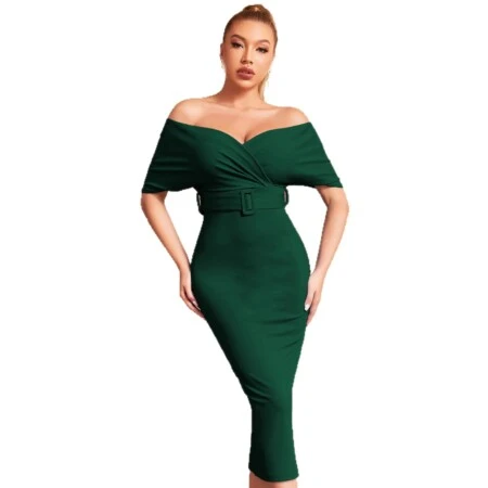 White Midi Bodycon 5